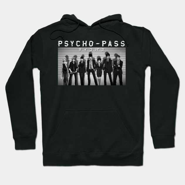 Classic Characters Psycho Anime Hoodie by Smoking Robot